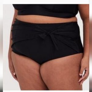 Black High-Waisted Bikini Bottoms